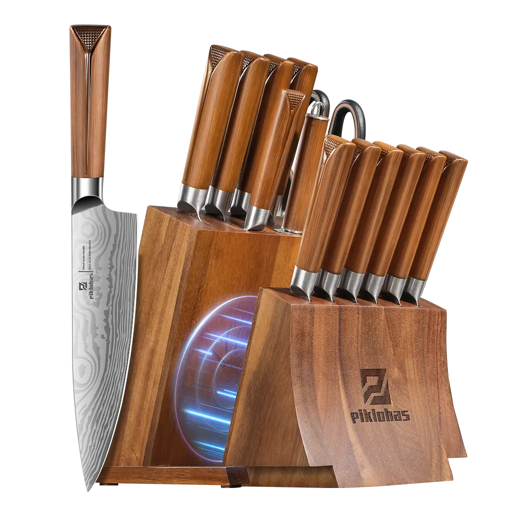 Piklohas FD Magnetic Kitchen Knife Set-14 Pieces