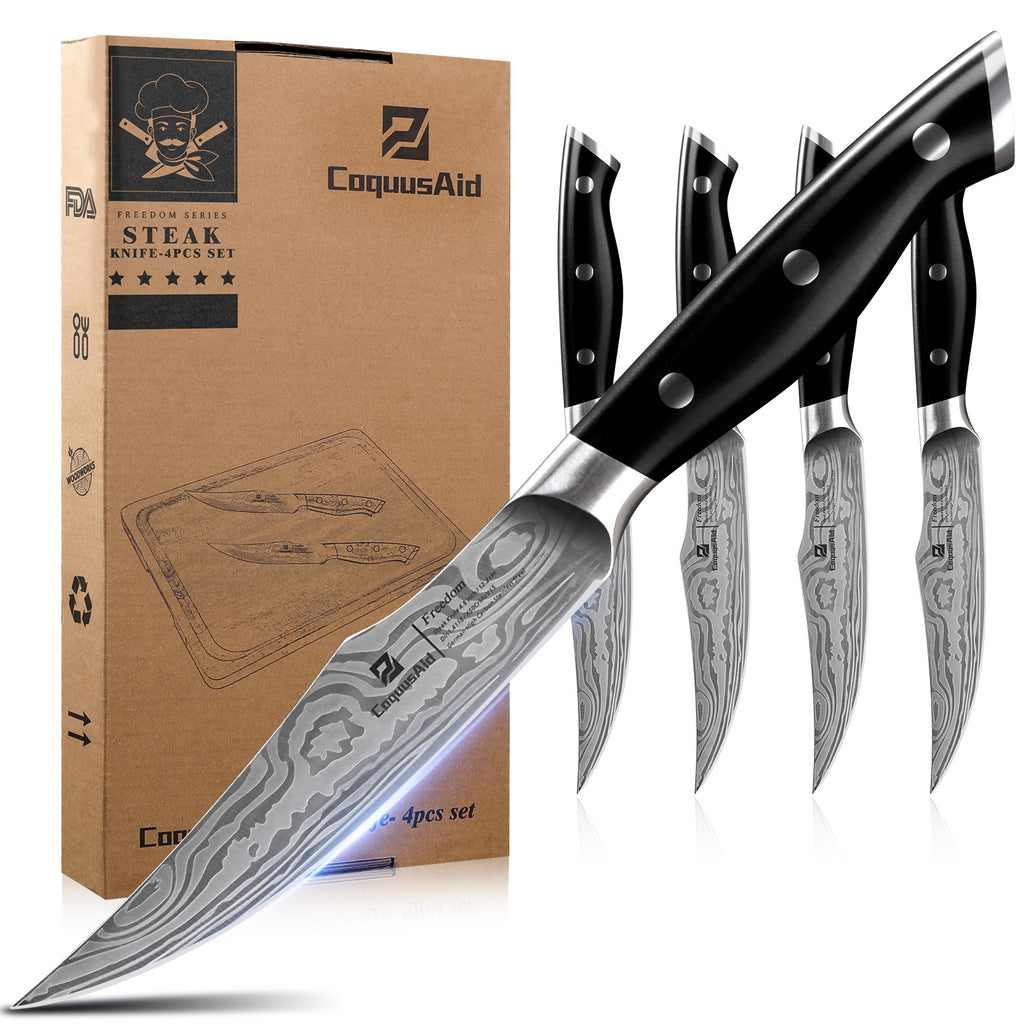 CoquusAid Steak knife set of 4