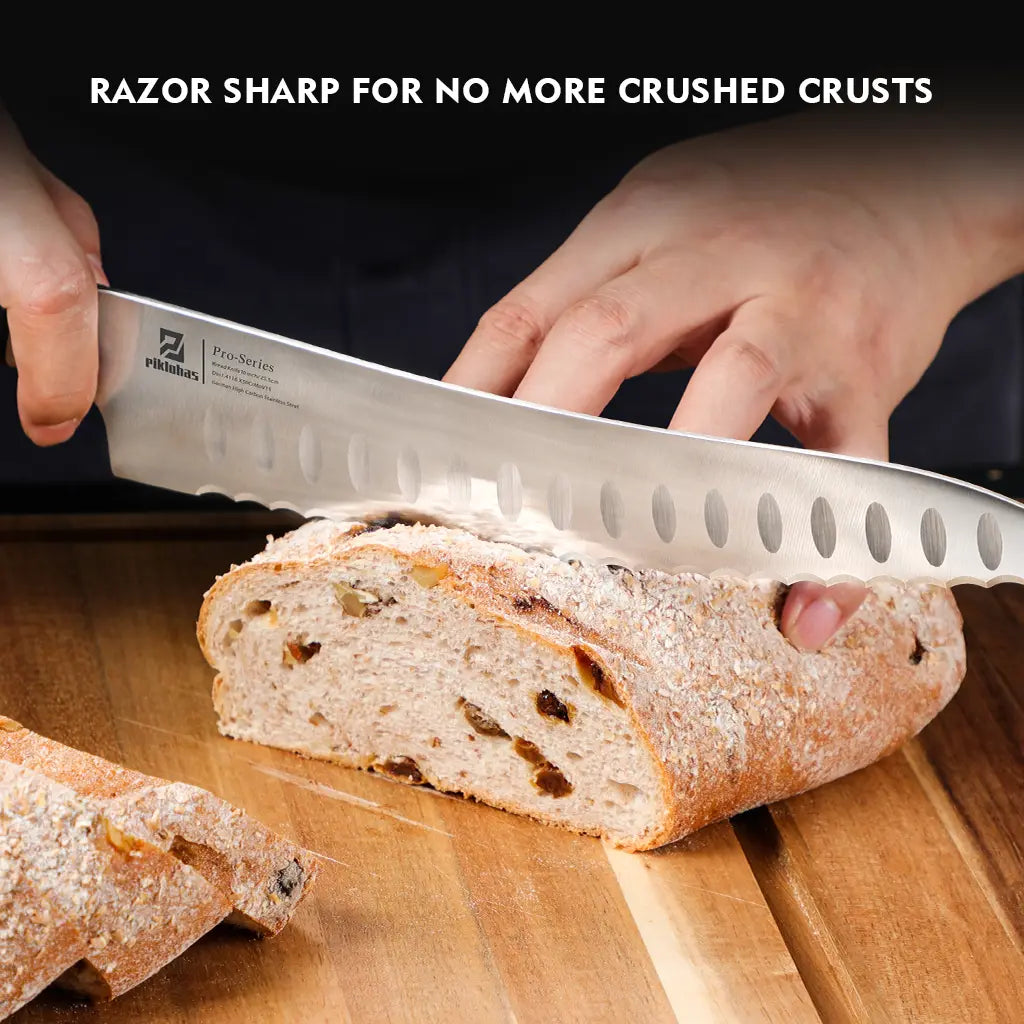 Piklohas Pro 10 inch bread knife