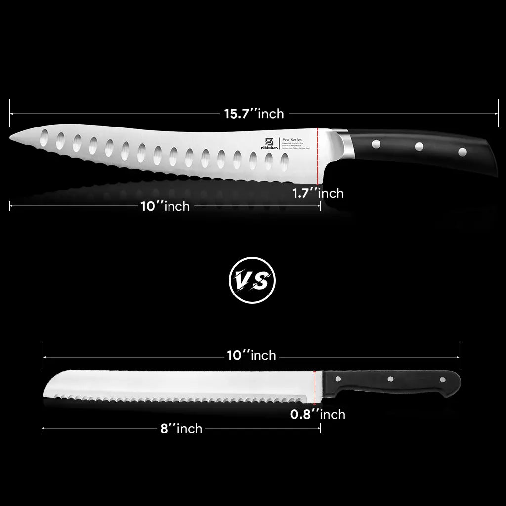Piklohas Pro 10 inch bread knife